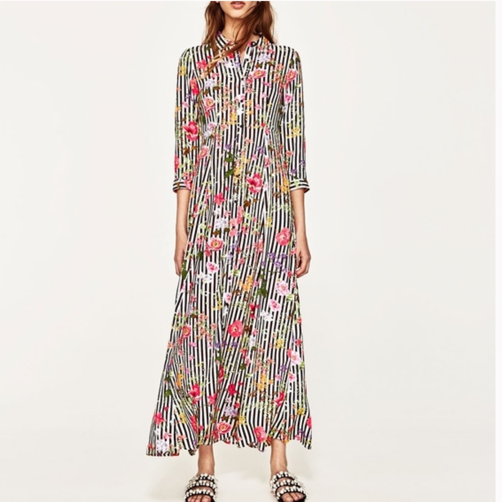 ZARA floral dress